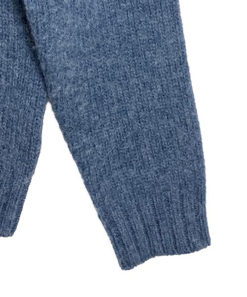 POLO RALPH LAUREN（ポロ・ラルフローレン）POLO RALPH LAUREN (ポロ・ラルフローレン) 復刻ポロベアクルーネックセーター ブルー サイズ:Mの古着・服飾アイテム