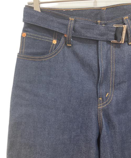 sacai（サカイ）sacai (サカイ) LEVI'S (リーバイス) Denim Pants インディゴ サイズ:１の古着・服飾アイテム