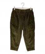 CASEY CASEYケーシーケーシー）の古着「コーデュロイパンツ」｜オリーブ