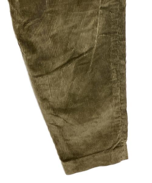 CASEY CASEY（ケーシーケーシー）CASEY CASEY (ケーシーケーシー) コーデュロイパンツ オリーブ サイズ:Sの古着・服飾アイテム
