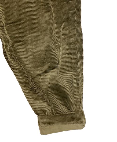 CASEY CASEY（ケーシーケーシー）CASEY CASEY (ケーシーケーシー) コーデュロイパンツ オリーブ サイズ:Sの古着・服飾アイテム