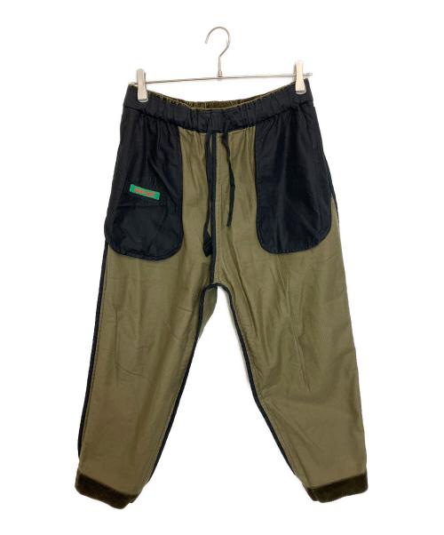 CASEY CASEY（ケーシーケーシー）CASEY CASEY (ケーシーケーシー) コーデュロイパンツ オリーブ サイズ:Sの古着・服飾アイテム