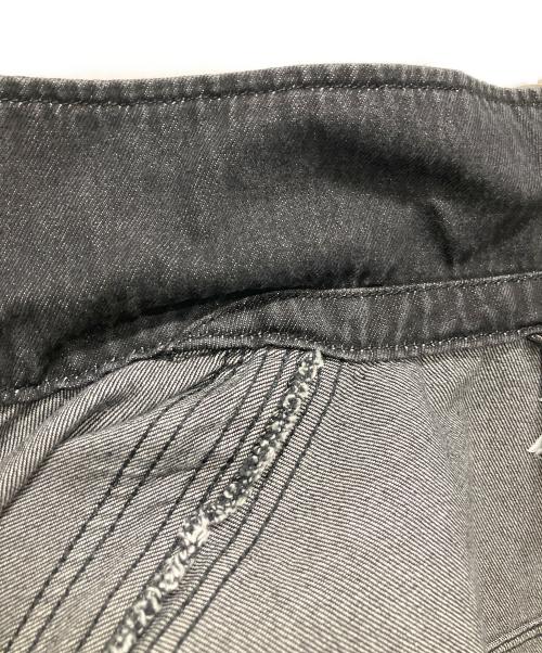 KITH（キス）KITH (キス) adidas (アディダス) Football Denim Jacket　KA5848 ブラック サイズ:Ｍの古着・服飾アイテム