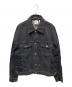 KITH（キス）の古着「Football Denim Jacket　KA5848」｜ブラック