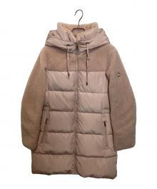 Kate Spade（ケイトスペード）の古着「アメレックス ミックス メディア パファー」｜ピンク