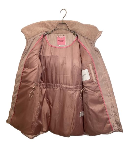 Kate Spade（ケイトスペード）Kate Spade (ケイトスペード) アメレックス ミックス メディア パファー ピンク サイズ:Sの古着・服飾アイテム