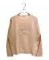 MaxMara（マックスマーラ）の古着「フロントロゴカシミヤセーター13611421600」｜ピンク