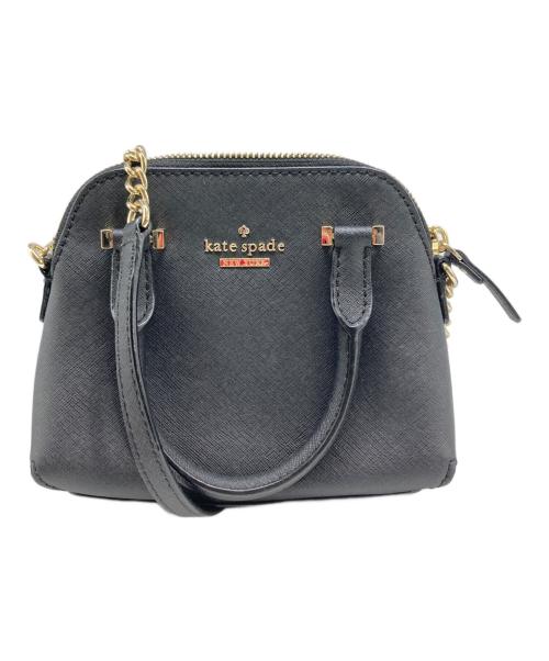 Kate Spade（ケイトスペード）Kate Spade (ケイトスペード) 2WAYバッグ ブラックの古着・服飾アイテム