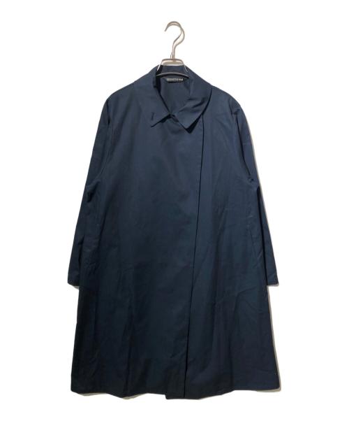 mizuiro-ind（ミズイロインド）mizuiro-ind (ミズイロインド) コットン トレンチライク コート ネイビー サイズ:Fの古着・服飾アイテム