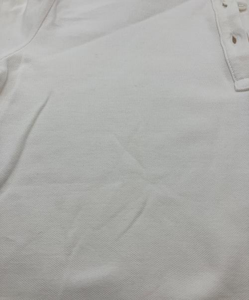 MONCLER（モンクレール）MONCLER (モンクレール) ポロシャツ ホワイト サイズ:XSの古着・服飾アイテム
