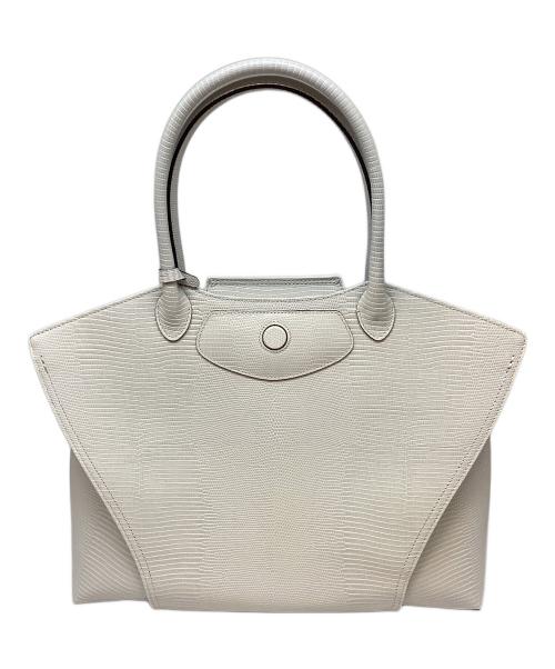 TOFF&LOADSTONE（トフアンドロードストーン）TOFF&LOADSTONE (トフアンドロードストーン) ビアントートバッグL グレーの古着・服飾アイテム