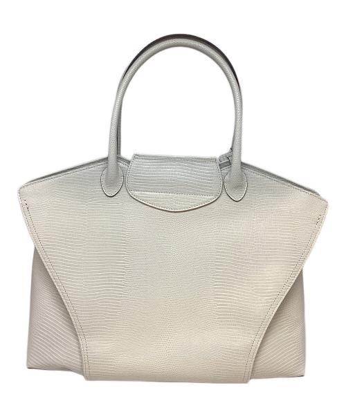 TOFF&LOADSTONE（トフアンドロードストーン）TOFF&LOADSTONE (トフアンドロードストーン) ビアントートバッグL グレーの古着・服飾アイテム