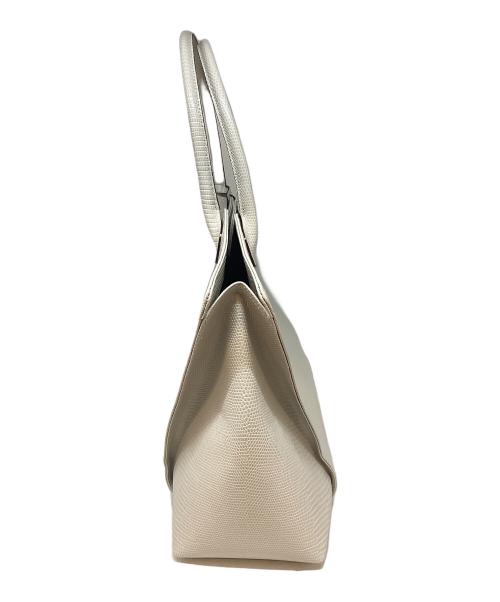 TOFF&LOADSTONE（トフアンドロードストーン）TOFF&LOADSTONE (トフアンドロードストーン) ビアントートバッグL グレーの古着・服飾アイテム