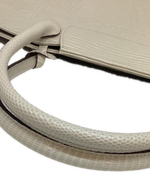 TOFF&LOADSTONE（トフアンドロードストーン）TOFF&LOADSTONE (トフアンドロードストーン) ビアントートバッグL グレーの古着・服飾アイテム