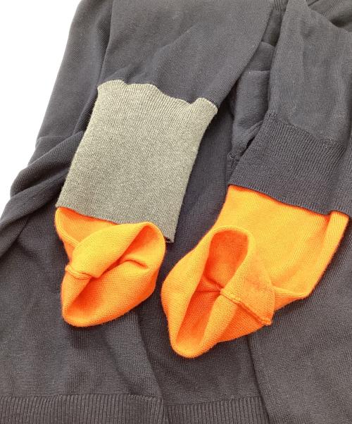 ENFOLD（エンフォルド）ENFOLD (エンフォルド) LAYERED-CARDIGAN　300HS270-0930 ネイビー サイズ:38の古着・服飾アイテム