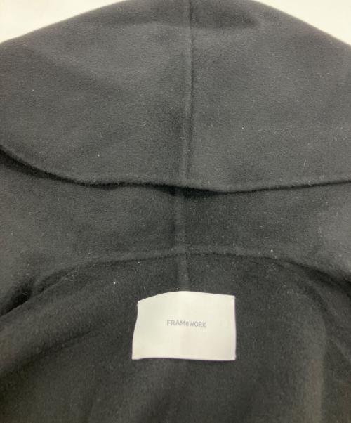 FRAMeWORK（フレームワーク）FRAMeWORK (フレームワーク) ハミルトンリバーフーディポンチョ ブラック サイズ:Freeの古着・服飾アイテム