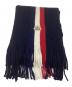 MONCLER (モンクレール) トリコロールフリンジマフラー：13000円