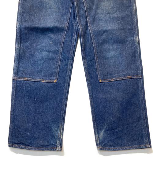 PRSN BLU（プリズンブルー）PRSN BLU (プリズンブルー) ダブルニーデニムパンツ 110937 インディゴ サイズ: W31×L32の古着・服飾アイテム