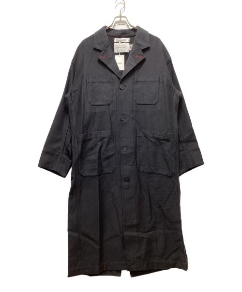 DAIRIKU（ダイリク）DAIRIKU (ダイリク) Super Long Washed Work Coat(スーパーロング ウォッシュド ワークコート) ブラック サイズ:M 未使用品の古着・服飾アイテム