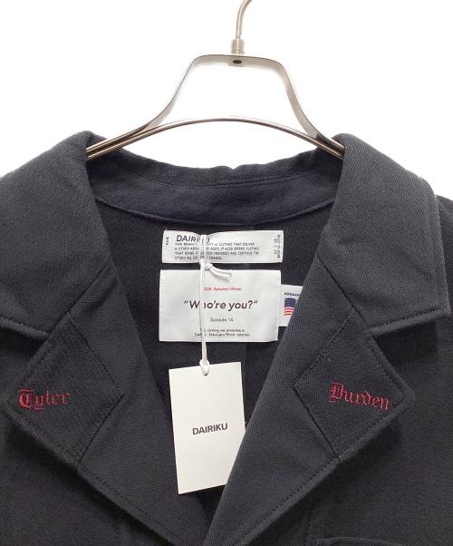 DAIRIKU（ダイリク）DAIRIKU (ダイリク) Super Long Washed Work Coat(スーパーロング ウォッシュド ワークコート) ブラック サイズ:M 未使用品の古着・服飾アイテム