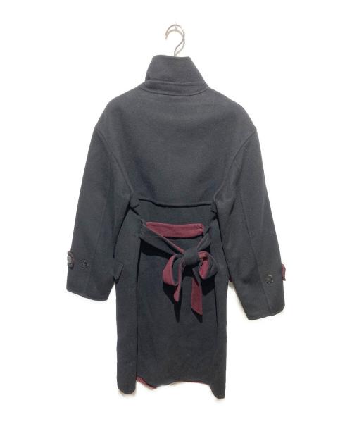 COACH（コーチ）COACH (コーチ) Oversized Storm Flap Coat ブラック サイズ:2の古着・服飾アイテム