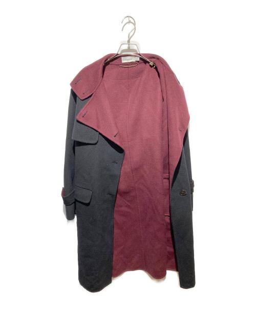 COACH（コーチ）COACH (コーチ) Oversized Storm Flap Coat ブラック サイズ:2の古着・服飾アイテム