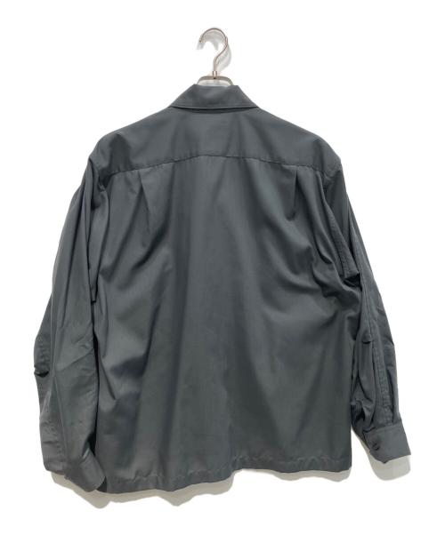 DAIWA（ダイワ）DAIWA (ダイワ) TECH SPORTS OPEN COLLAR SHIRT L/S グレー サイズ:Sの古着・服飾アイテム