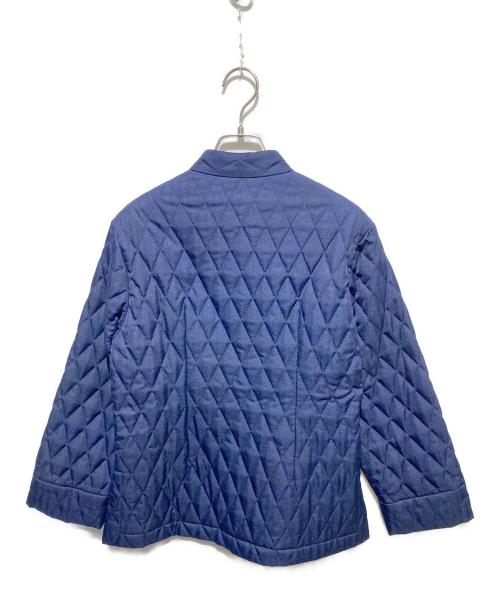 TAO（タオ）TAO (タオ) エステルヘリンボンキルティング チャイナジャケット ネイビー サイズ:Sの古着・服飾アイテム