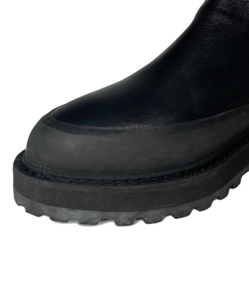 DIEMME（ディエッメ）DIEMME (ディエッメ) WRYHT (ライト) SIDE GORE COUNTRY BOOTS ブラック サイズ:38の古着・服飾アイテム