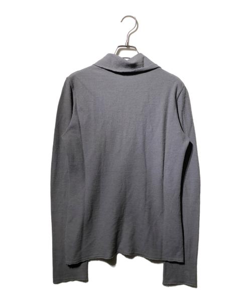 ISSEY MIYAKE（イッセイミヤケ）ISSEY MIYAKE (イッセイミヤケ) タートルネックニット グレー サイズ:3の古着・服飾アイテム