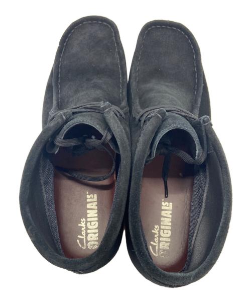 CLARKS（クラークス）CLARKS (クラークス) ワラビーブーツ ブラック サイズ:27の古着・服飾アイテム