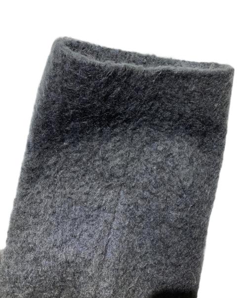 BEAUTY&YOUTH（ビューティーアンドユース）BEAUTY&YOUTH (ビューティーアンドユース) ウール×モヘヤブレンド シャギー ビッグ ジャケット グレー サイズ:Mの古着・服飾アイテム