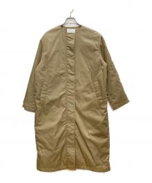 AP STUDIO（エーピーストゥディオ）の古着「Padded coat/パデッドコート」｜ベージュ