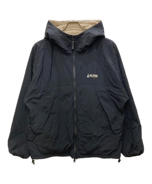 ALTUS（アルタス）ALTUS (アルタス) FRAMeWORK (フレームワーク) 別注リバーシブルフリースジャケット ベージュ×ブラック サイズ:FREEの古着・服飾アイテム