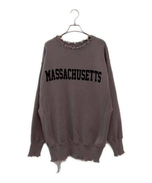 ST.JOHNS 3RD CLUB（セントジョンズサードクラブ）ST.JOHNS 3RD CLUB (セントジョンズサードクラブ) AP STUDIO (エーピーストゥディオ) Damage Pullover グレー サイズ:Mの古着・服飾アイテム