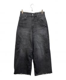 SURT×BIG JOHN（サート×ビッグジョン）の古着「BAGGY デニムパンツ」｜ブラック
