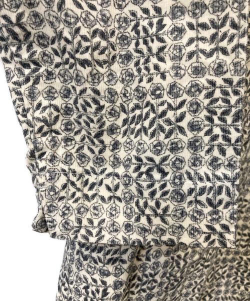 TSUHARU by samansa Mos2（ツハル バイ サマンサモスモス）TSUHARU by Samansa Mos2 (ツハル バイ サマンサモスモス) LIBERTY (リバティ) 細コールワンピース グレー サイズ:F 未使用品の古着・服飾アイテム