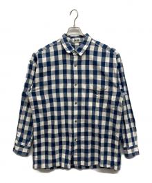 jean of plantation（ジーンオブプランテーション）の古着「ギンガムチェックシャツ」｜ネイビー