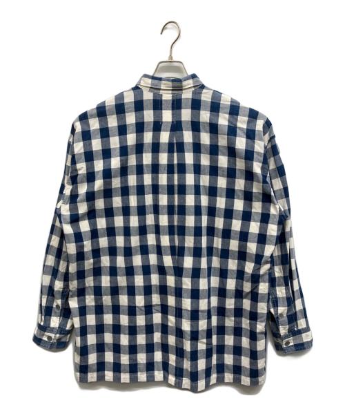 jean of plantation（ジーンオブプランテーション）Jean of plantation (ジーンオブプランテーション) ギンガムチェックシャツ ネイビー サイズ:Ｓの古着・服飾アイテム