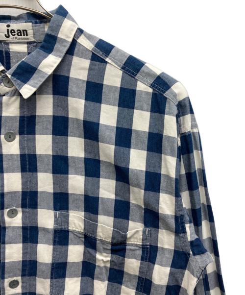jean of plantation（ジーンオブプランテーション）Jean of plantation (ジーンオブプランテーション) ギンガムチェックシャツ ネイビー サイズ:Ｓの古着・服飾アイテム