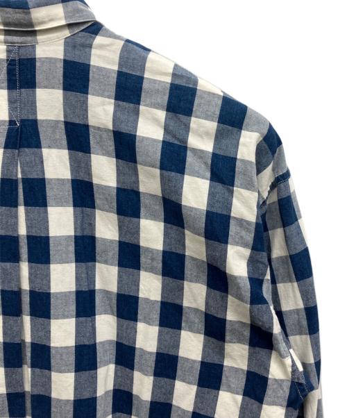 jean of plantation（ジーンオブプランテーション）Jean of plantation (ジーンオブプランテーション) ギンガムチェックシャツ ネイビー サイズ:Ｓの古着・服飾アイテム