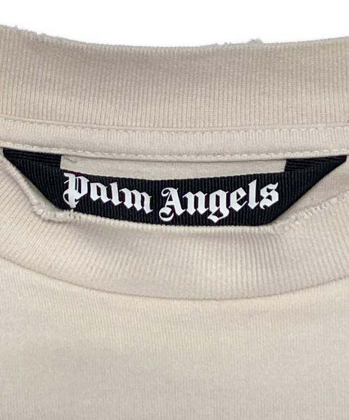 Palm Angels（パーム エンジェルス）Palm Angels (パーム エンジェルス) Skull Printed Crewneck T-Shirt ベージュ サイズ:XLの古着・服飾アイテム