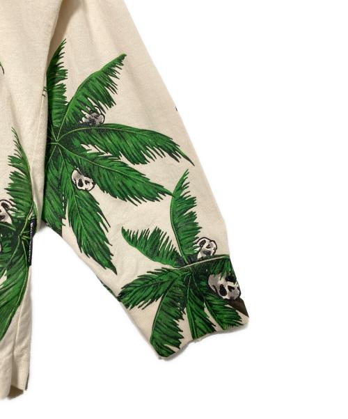 Palm Angels（パーム エンジェルス）Palm Angels (パーム エンジェルス) Skull Printed Crewneck T-Shirt ベージュ サイズ:XLの古着・服飾アイテム