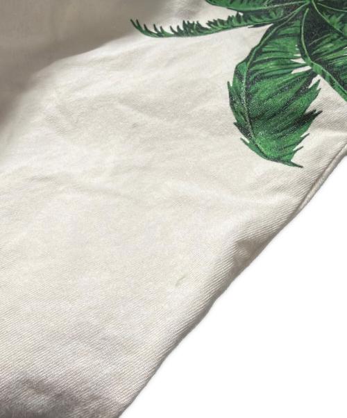 Palm Angels（パーム エンジェルス）Palm Angels (パーム エンジェルス) Skull Printed Crewneck T-Shirt ベージュ サイズ:XLの古着・服飾アイテム