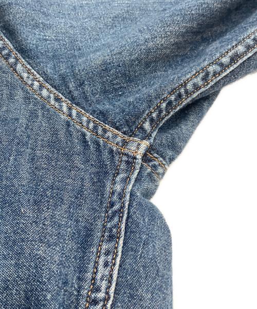 Saint Laurent Paris（サンローランパリ）Saint Laurent Paris (サンローランパリ) デニムウエスタンシャツ　498101 Y880L インディゴ サイズ:Lの古着・服飾アイテム