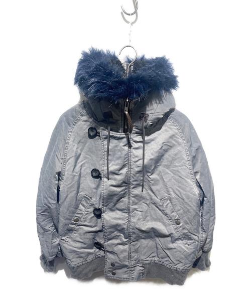 CAMPHOR WOOD（カンファーウッド）CAMPHOR WOOD (カンファーウッド) フライトジャケット グレー サイズ:Sの古着・服飾アイテム