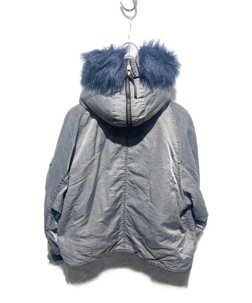 CAMPHOR WOOD（カンファーウッド）CAMPHOR WOOD (カンファーウッド) フライトジャケット グレー サイズ:Sの古着・服飾アイテム