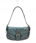 COACHコーチ）の古着「ワンショルダーバッグ」｜スカイブルー