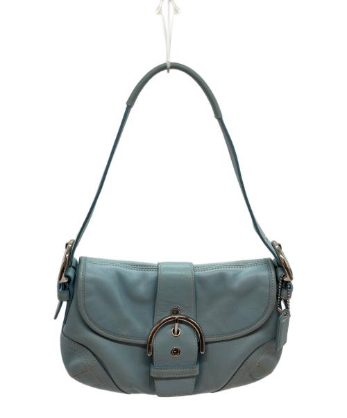 COACH（コーチ）COACH (コーチ) ワンショルダーバッグ スカイブルーの古着・服飾アイテム