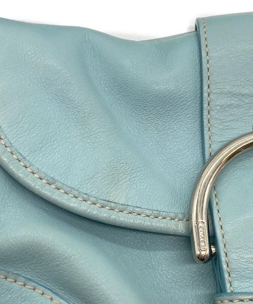COACH（コーチ）COACH (コーチ) ワンショルダーバッグ スカイブルーの古着・服飾アイテム